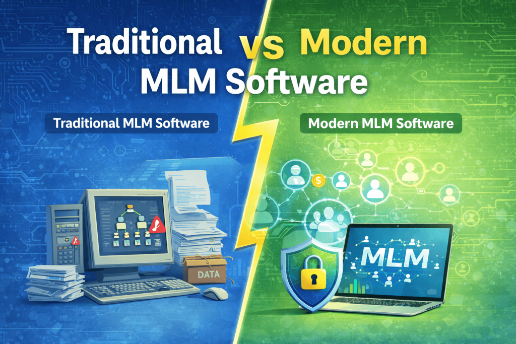 Traditional vs Modern MLM Software