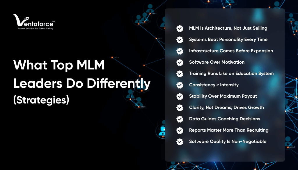 Best Direct Selling Business Strategies Top MLM leaders do.