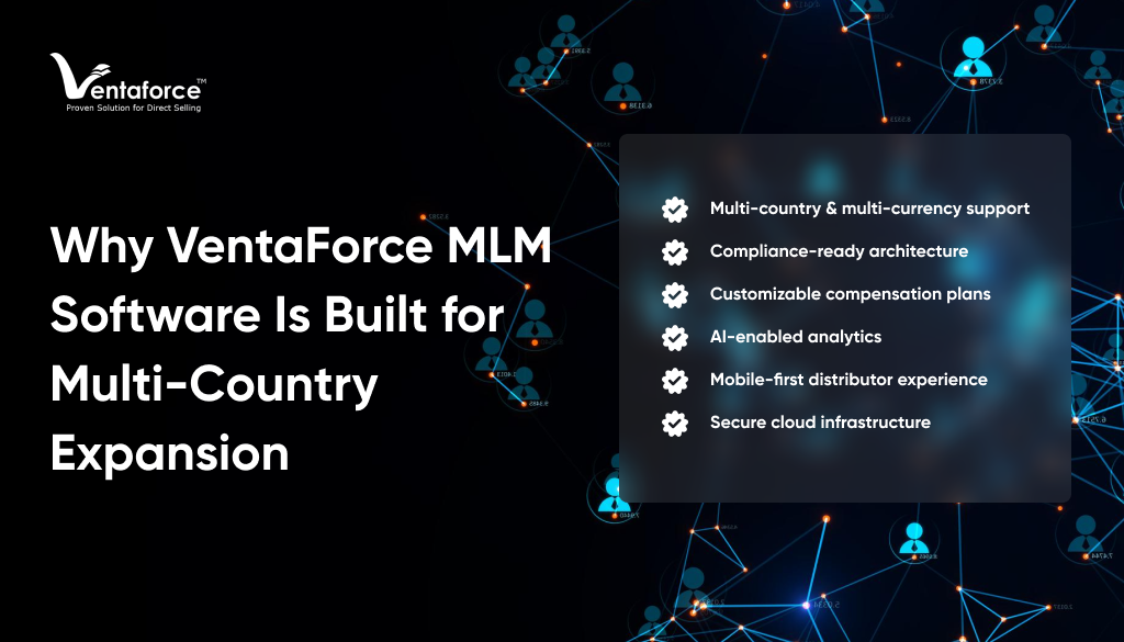 Why VentaForce MLM Software Is Built for Multi-Country Expansion